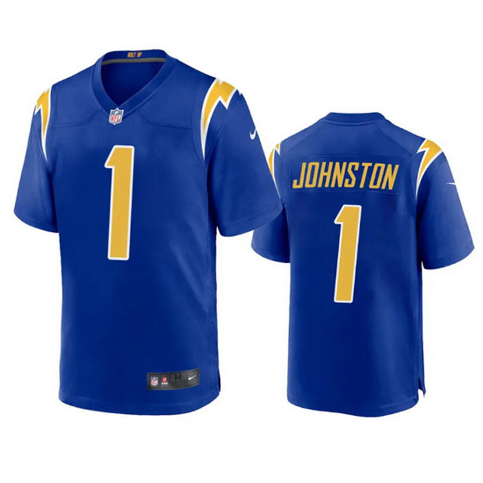 Men's Los Angeles Chargers Quentin Johnston Game Jersey - Royal